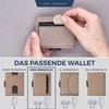 VON HEESEN Credit Card Holder Credit Card Holder, taupe, Mini