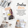 Autumn Alley Rustic Farmhouse Bathroom Trash Can and Toilet Brush
