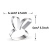 WJSYSHOP Rabbit Bunny Cookie Cutter - D