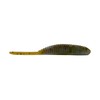 Yamamoto 3.75'' Shad Shape Worm/Blue Craw (10 Pack)