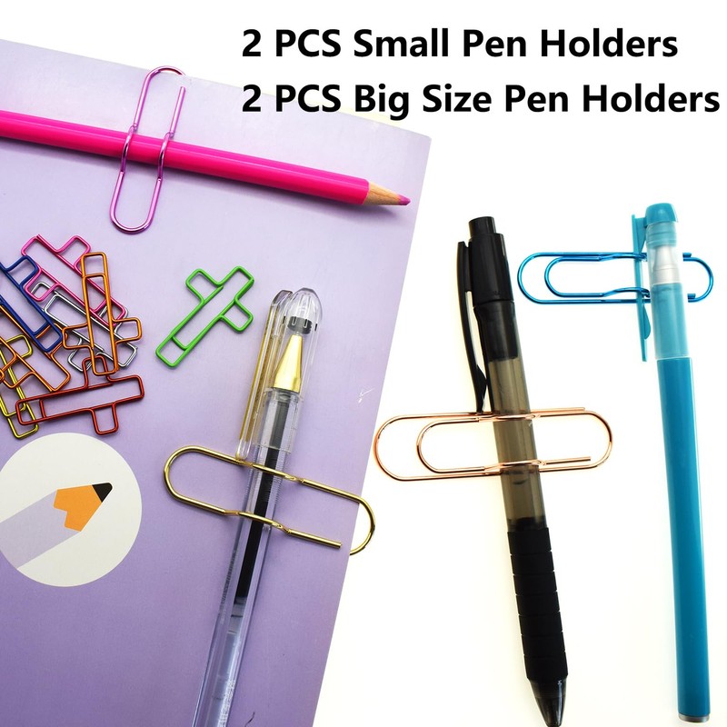 Cross Paper Clips with Ribbons and Pen Clips, Bible Study