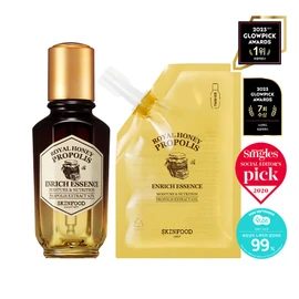 SKINFOOD  SKINFOOD Royal Honey Propolis Enrich Essence 50mL + Refill Special Set - SKINFOOD Royal Honey Propolis Enrich Essence 50mL