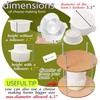 Wooden cheese press diameter 11.2 in and 2 cheese making