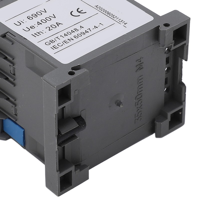 AC Contactor High Sensitivity Industrial Electric Thickened Silver Point Contacts