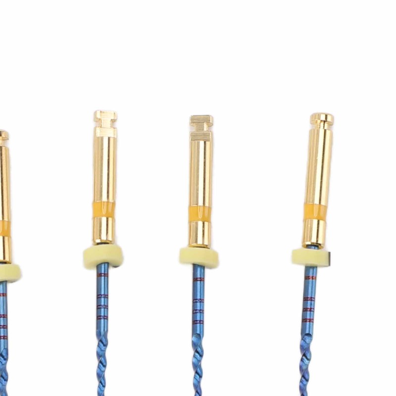 6pcs F1 Endodontic Canal Files Stretchy Metal Portable Rustproof Endodontic
