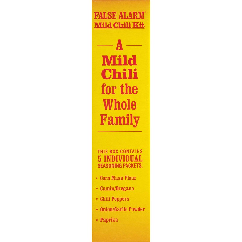Wick Fowler's False Alarm Mild Chili Kit, Texas Style Chili
