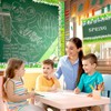 Konsait Bulletin Board Borders Set, 55Ft Green Grass Border for