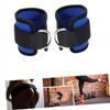 BIUDECO Fitness Ankle Straps Set 2pcs D-Ring Ankle Calfs Band