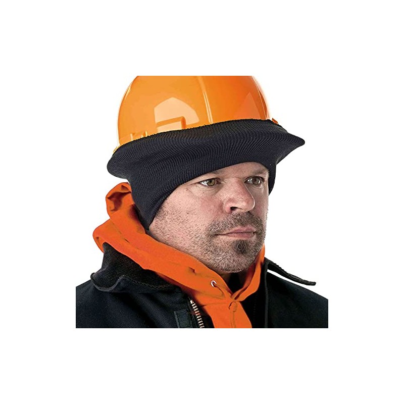 Ergodyne unisex adult Half Cap Cold Weather Hat, Black, One