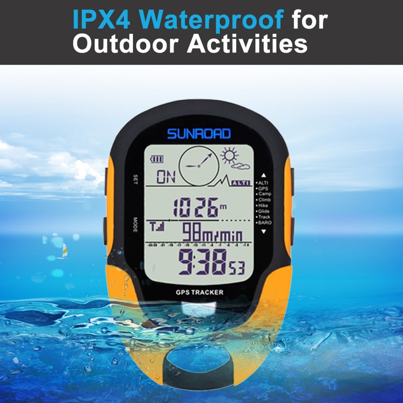 Multifunction LCD Digital GPS Altimeter Barometer Compass Portable Outdoor Camping