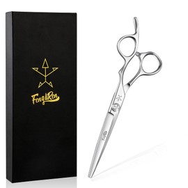 High-end Professional Extremely Very Sharp Barber Hair Cutting Scissors Hairdresser Shears For Hair 5.5 Inch Haircut Scissor Made Of Stainless Steel Alloy For Hairdressing Salon and Home Use