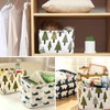 ZEACCT 4 Pack Storage Baskets small,Foldable Mini Square Storage Bins