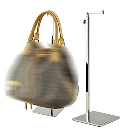 1 Pack Single Hook Adjustable Purse Display Stand Metal Adjustable Handbag Bag Display Rack Holder