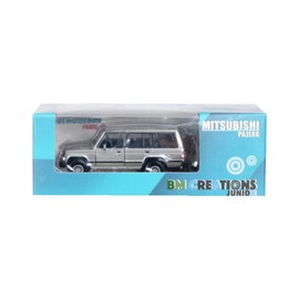 BM Creations Mitsubishi 1st Gen Pajero 83 Silver Stripe Pattern RHD 1/64 64B0190