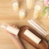 Shihanee Set of 6 Pillar Candles and Glass Cylinder Vases