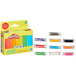 Play-Doh Essential Colors 10 Pack of Refill Sticks, Great for Classrooms and Party Favors, Kids Arts and Crafts Toys for 2 Year Olds and Up