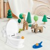 Thyonta Projection Fun Toilet Spoofing Shooting Game with Projectile Poo