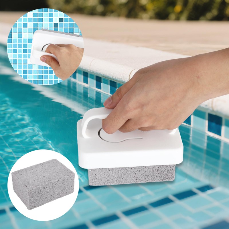 8 Pcs Hand-Held Pool Pumice Stones, Pumice Stone for Pool