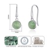 Philip Jones Green Aventurine Drop Earrings