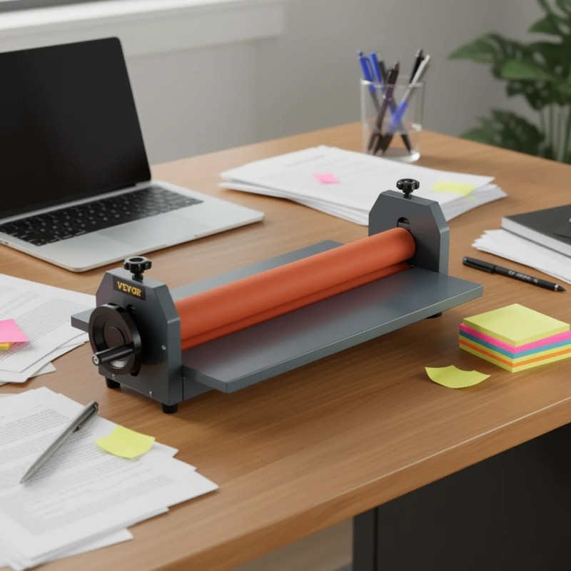 Cold Laminator Machine 750mm A3 Manual Hand Crank Vinyl Photo