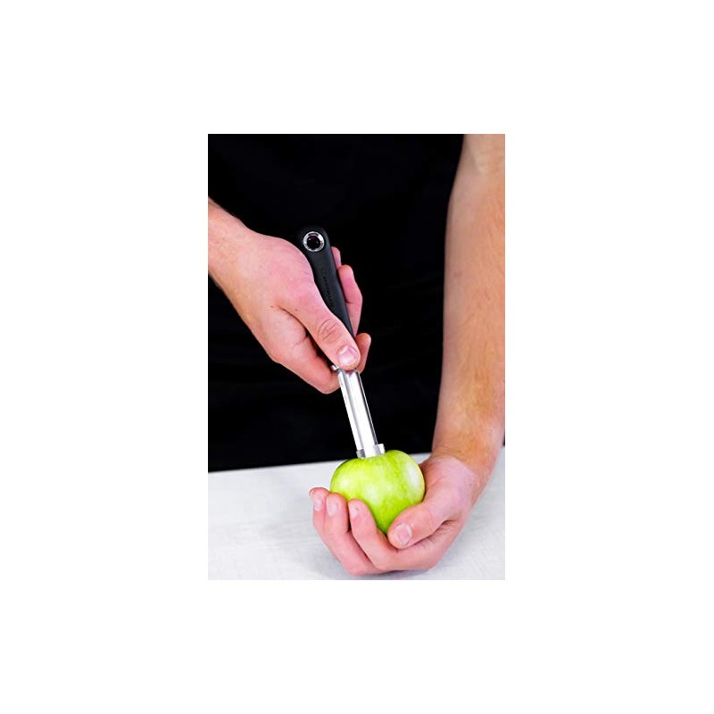 MasterClass MCSGNWAC Apple Corer with Soft Grip Handle, Stainless Steel,