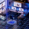 Unikito Reversible L Shaped Desk with Magic Power Outlets and