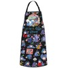 WZMPA Donkey Kitchen Apron Donkey Fans Gift Let The Magic