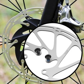 Create idea 2 Pezzi 180 Mm MTB Mountain Bike Rotori Freno A Disco Compatibile Con SRAM Centerline 44x1,8 Mm