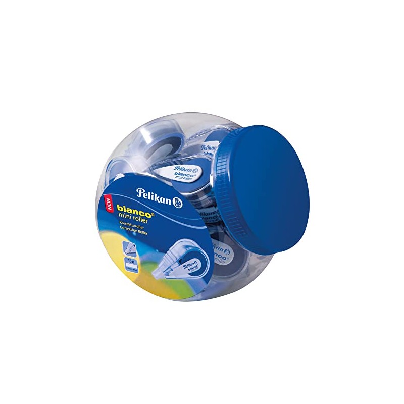Pelikan Blanco Mini Correction Roller, Candy Box with 15 Pieces