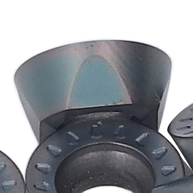10Pcs Carbide Turning Inserts Round Coated Blade for Wood Metal
