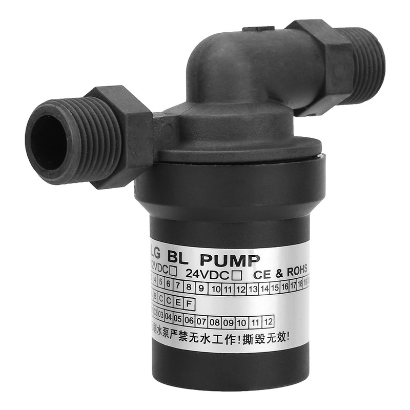 24v 18W DC Brushless Solar High Temperature Water Pump for