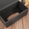 /N Rectangular PU Leather Tissue Box Napkin Holder, Used in