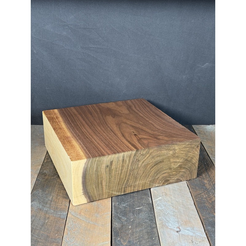 American 12"×12"×4 Large THICK aGrade Black Walnut Turning/ Bowl Blanks.