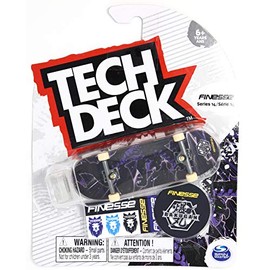 Tech-Deck Series 14 Finesse Skateboards Nillious Rare Complete 96mm Fingerboard