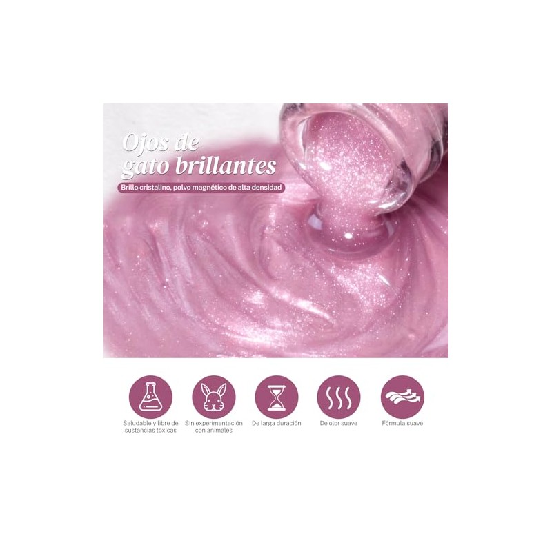 CHERIMOYA Esmalte de Uñas de Gel Ojos de Aurora Boreal