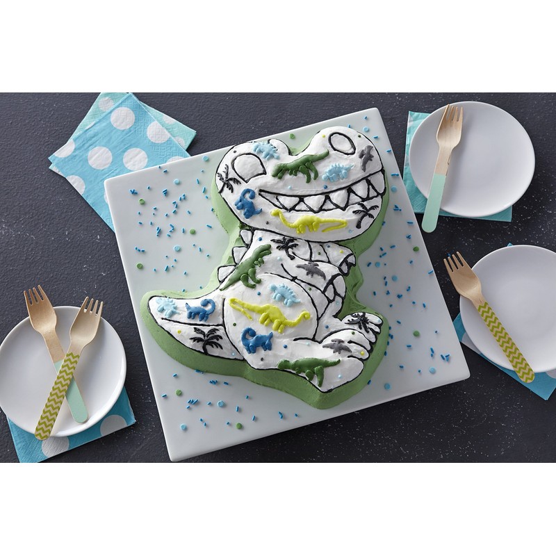 Wilton - Molde para tarta de cumpleaños con diseño de