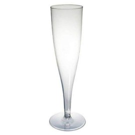Disposable Plastic 170ml Champagne Glass or Flute (Pack of 10)