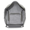 Priprilod Gray Perforated Leather Driver Side Bottom Replacement Seat Cover