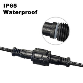 Banord 9.84FT Extension Cord for RGBW Landscape Lighting, T-Type 3 pin Extension Cord