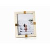 Zodax Maha Black or White Bone with Brass Trim Photo