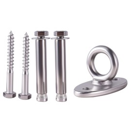 AOMIKITSTU Ceiling Hanger, 1 Piece, 80 mm x 39 mm x 45 mm Ceiling Hook, Hanging Swing Hook, Ceiling Mount, Hanging Hook for Playground Chair, Yoga Towel, Punch Bags, Wooden Beams, Concrete Ceiling