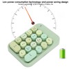 AJAZZ Wireless Numeric Keyboard Chocolate Keycap for Game Direction Switching