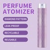 Tekson 8ML Perfume Atomizer Travel (3 PCS), Refillable Cologne Containers,