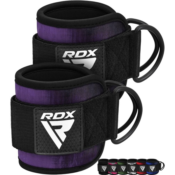 RDX Ankle Strap Strength Training Weight Lifting Ring Machine Ankle