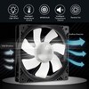 Hydraulic Bearing Case Fan 120mm PWM Intelligent Temperature Control 5V