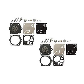 Carburetor Repair/Rebuild Kit Replaces Walbro K15-WJ for Stihl MS650 MS660 064 066 066 Magnum (Pack of 2)
