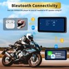 Motorsi 2024 actualización de motocicleta GPS inalámbrico Carplay/Android auto impermeable