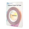 ARTKINGTO Scalloped Copper Foil Tape for Stained Glass, DIY Handicrafts,
