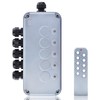Outdoor Remote Switch,NineLeaf Garden & Pond Switch Box IP66 Waterproof,