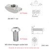 10Sets T Brackets, T Shape Connector 2020 Aluminum Extrusion Connector